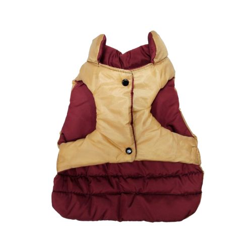 Chaleco acolchado doble faz