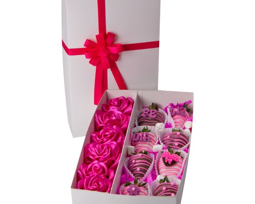 Fresas en éxtasis de chocolate