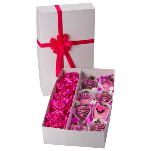 Fresas en éxtasis de chocolate