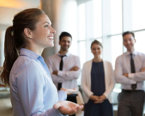 Cursos en temáticas requeridas a partir de diagnóstico organizacional.