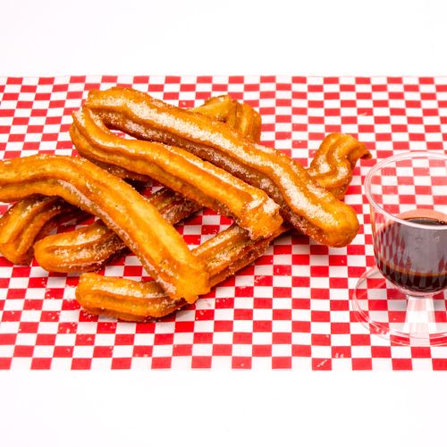 CHURROS CROCANTES MÁS SALSAS