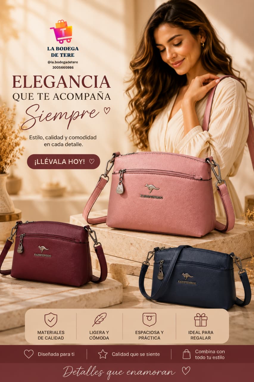 BOLSO BANDOLERA ELEGANTE