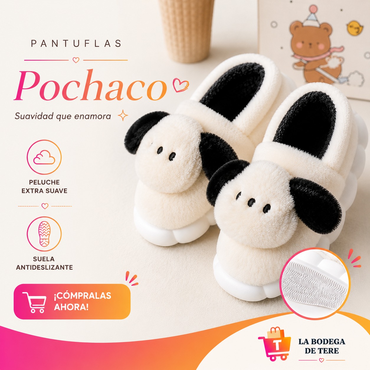 Pantuflas Pochaco - Imagen 2