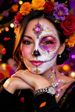Maquillaje de catrina