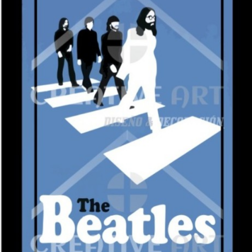 Cuadro The Beatles En Formato De 70 X 100 El Precio Varia De Acuerdo Al Tamaño.