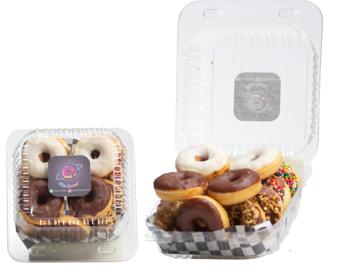 Mini Donas Artesanales En Postre