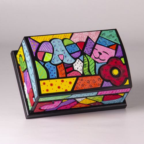 Caja en madera