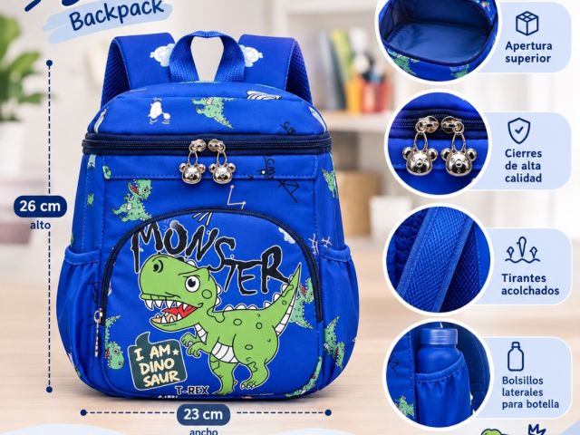 Mochila Dinosaurio
