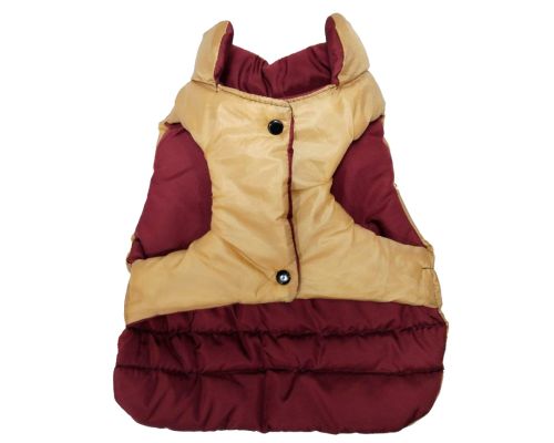 Chaleco acolchado doble faz
