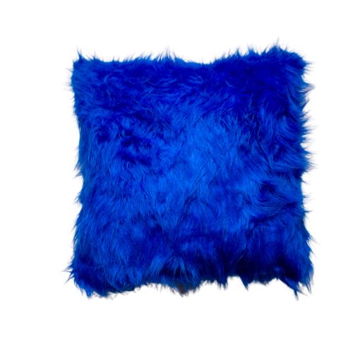 COJÍN PELUCHE PELO LARGO NATURAL