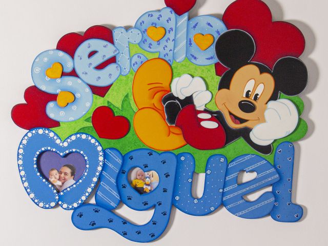 Nombres Personalizados En Madera