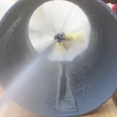 Destape De Tuberías Con Máquina De Agua A Presión