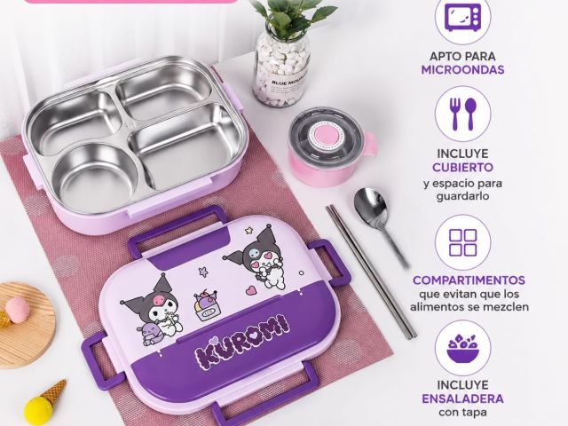 Porta Comidas En Acero Inoxidable