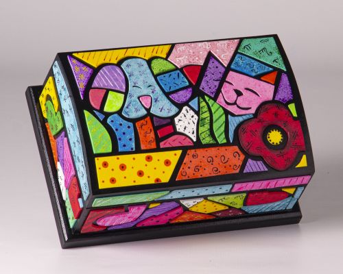 Caja en madera