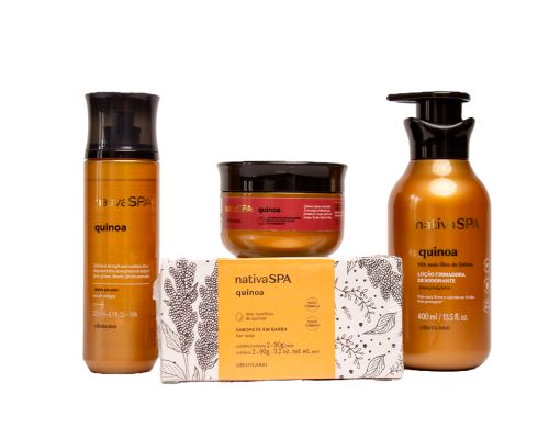 COMBO HIDRATANTE CORPORAL QUINOA/ FIRMEZA Y NUTRICIÓN